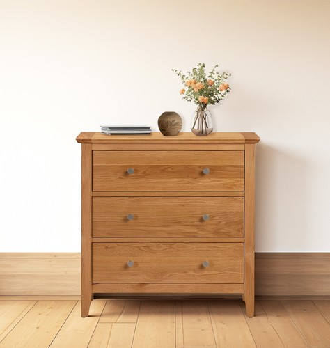 Chest drawers small wooden - of, drawers,