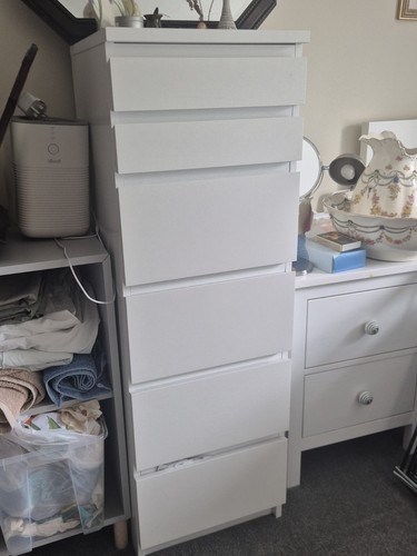 White drawer tall boy in - white,