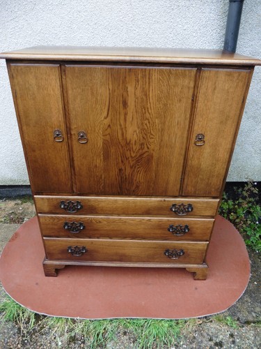 Oak cupboard chest of - cupboard,,