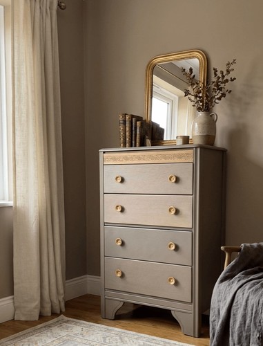 Vintage lebus tallboy vanity - lebus,