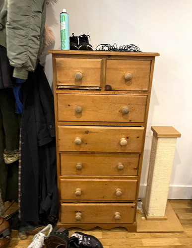 Tallboy chest drawers - of,