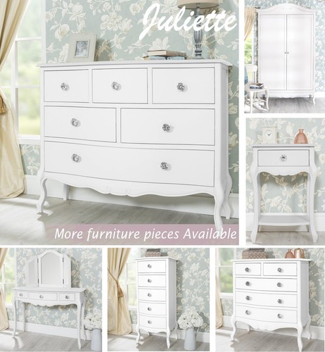 White bedroom furniture - white,