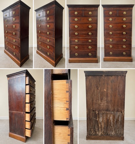 Large antique mahogany - large,
