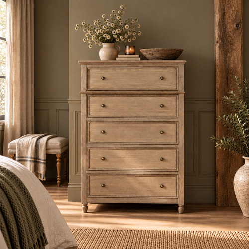 Rustic pine chest drawers - rustic, of