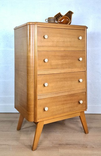 Mid century tallboy chest - mid,