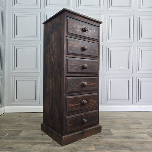 Vintage pine tallboy chest - vintage,