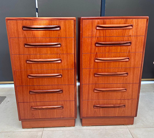 Pair plan tallboy chest - pair,