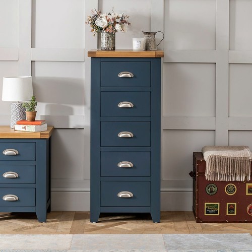 Chest drawers westbury blue - chest,