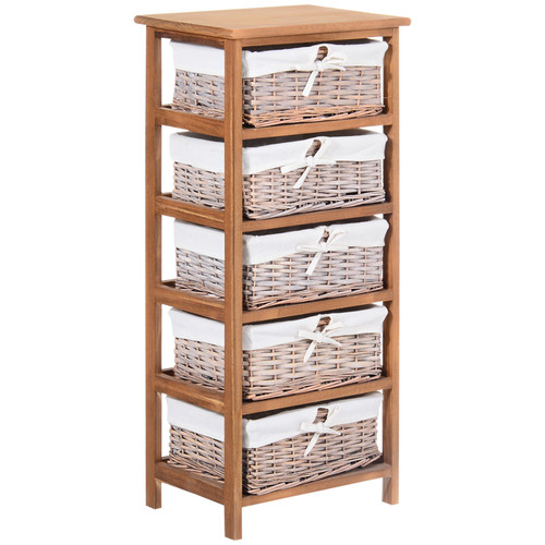Solid wood drawer tallboy - 5,