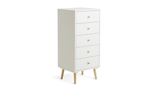 Otto drawer tallboy white - 5,