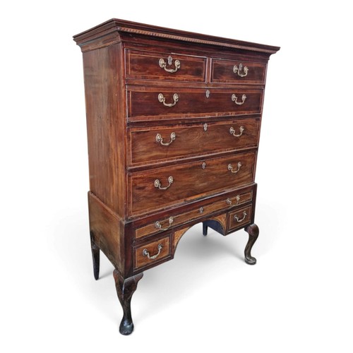 Antique georgian inlaid - antique,