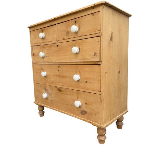 Victorian pine chest - victorian, of