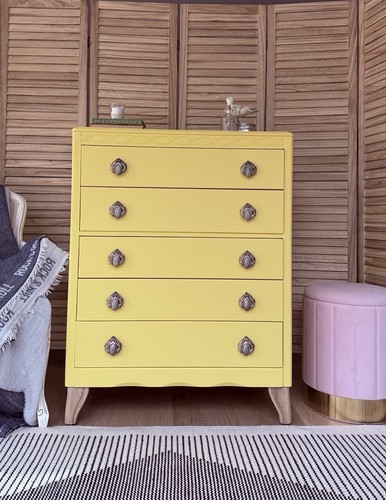 Harris lebus yellow painted - lebus,
